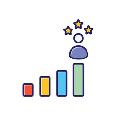 Career Advancement vector icon