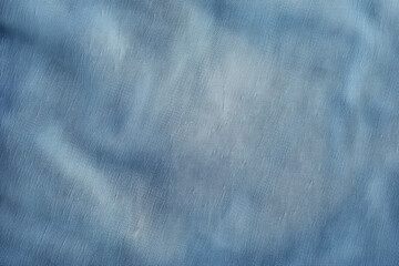 Obraz premium Processed collage of folded denims jean blue fabric texture. Background for banner, backdrop