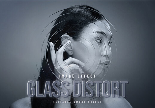 Glass Distortion Image Effect