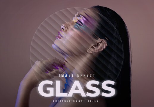 Glass Distortion Image Effect