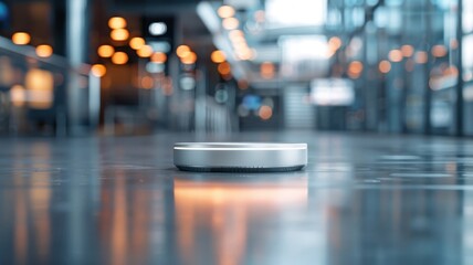 3D podium with futuristic glow, ideal for cutting-edge product showcases.