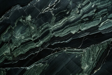 Obraz premium Processed collage of elegant luxury green marble texture in daylight. Background for banner