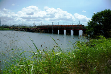 兵庫県・加古川の河口付近は播磨臨海工業地帯として全国に知られている
