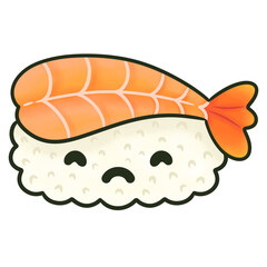 Nigiri Cute Sushi Character Illustration