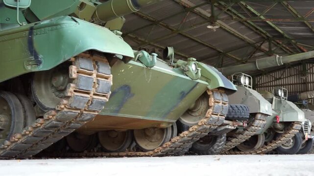 battle tanks Ready for battle