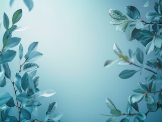 A detailed view of a plant's leaves