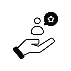 Mentorship vector icon