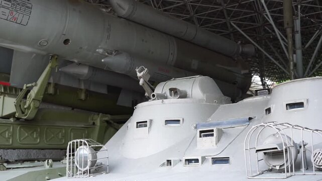 old armored vehicles of the Russian army