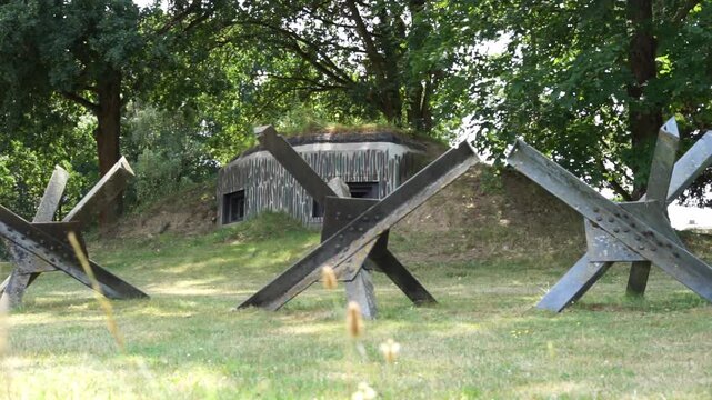 military shelters for soldiers concrete underground