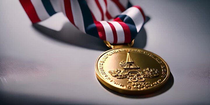 Victorious Moments with Olympic Gold in Paris