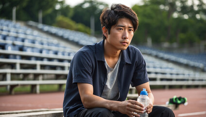 portrait of Japanese man