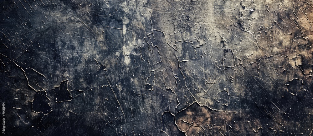 Poster Background with scratches on a wall s surface suitable for copy space image