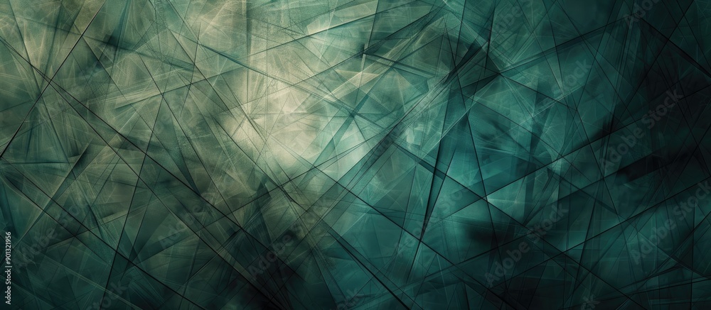 Aufkleber an abstract backdrop created by intersecting lines in a blank space image. creative banner. copyspac