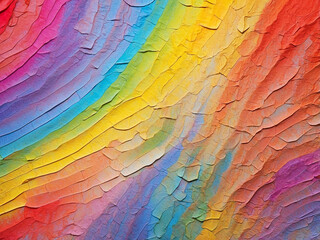 Fototapeta premium Multicolored layered abstract background with intricate textures and dynamic flow creating a visually engaging composition.