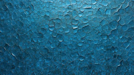 Close-up of an aged blue crackle texture artwork, representing time's passage and creating a stunning visual impact.