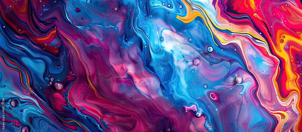 Aufkleber abstract art backgrounds showcasing the digital structure of a painting with plenty of copy space im
