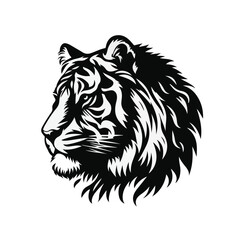 lion head vector