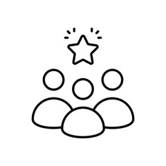 Leadership vector icon