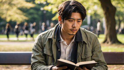 portrait of Japanese man