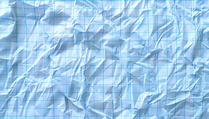 Obraz premium blue paper with grid