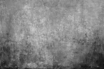 Obraz premium Aged Grey Concrete Wall Background with Grunge Texture and Rough Surface