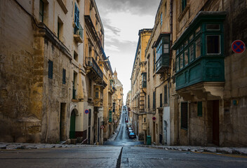 Beautiful Cityscape of Valletta on the Island of Malta