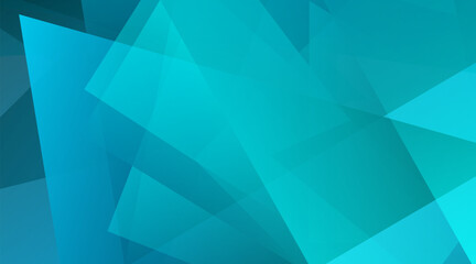 Fototapeta premium Abstract geometric blue paper layer design background