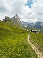 A view from Seceda - Odle - Val Gardena - Ortisei - Italy