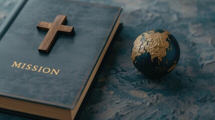 Exploring Faith and Outreach Through a Christian Mission Book and Globe
