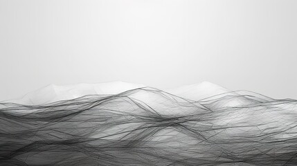 Obraz premium A sketchy background with pencil lines