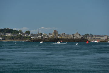 Fototapeta premium Navigation sur La Rance - Saint-Malo