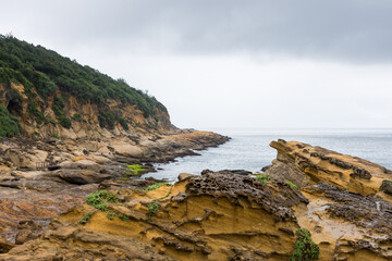 Yehliu Geological Park in Taiwan