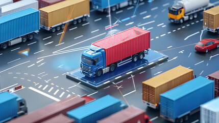 Design an advanced cargo container tracking app, utilizing GPS. Generative Ai.