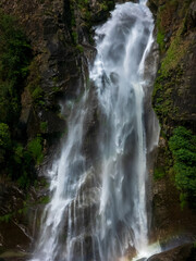 The imposing rapids of the Marsyangdi river at Nache