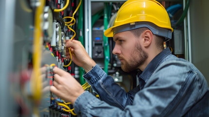 engineer education mechanics construction technical worker plumber electrician professional training and skill development. Generative Ai.