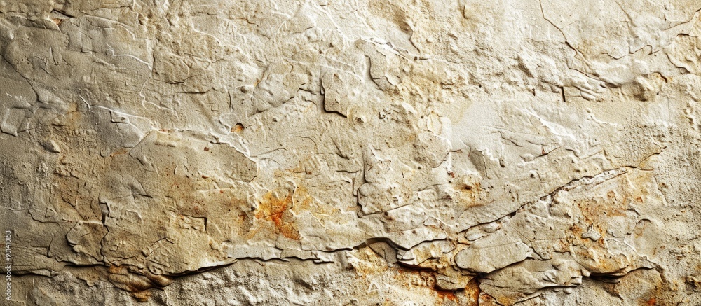 Aufkleber Textured limestone surface with a warm hue ideal for a variety of design projects with copy space image available