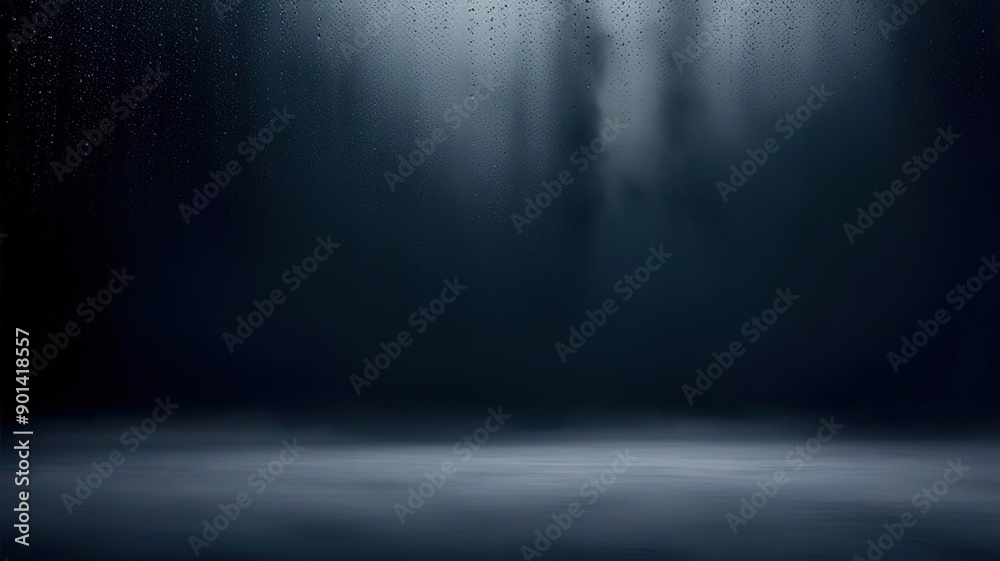 Poster abstract gloomy background with fog