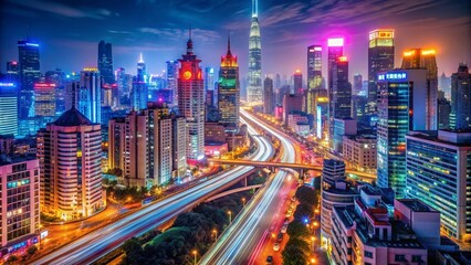 Fototapeta premium city at night