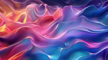 Obraz premium Smooth gradient transitioning from dark to light in a 3D abstract style, creating a visually stunning and stylish background.