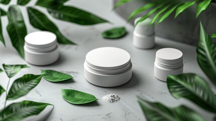 stylish composition of Empty Cosmetic Containers