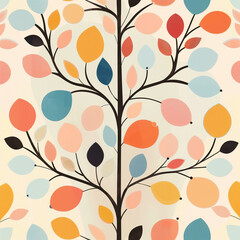 Obraz premium seamless floral pattern