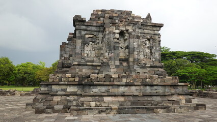 Fototapeta premium Templo Lumbung, Conjunto de Prambanan, Yogyakarta, Java, Indonesia