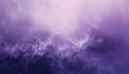 Obraz premium mist purple background