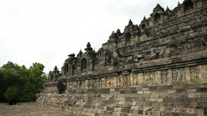 Fototapeta premium Templo de Borobudur, Magelang Regency, Java, Indonesia