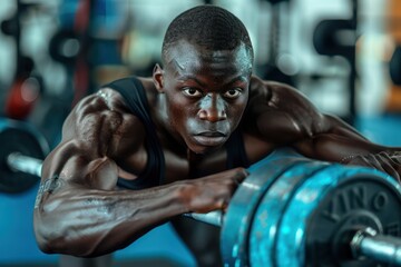 Fototapeta premium Boost Your Strength and Power with a Structured Training Routine A Comprehensive Guide for Competitive Athletes