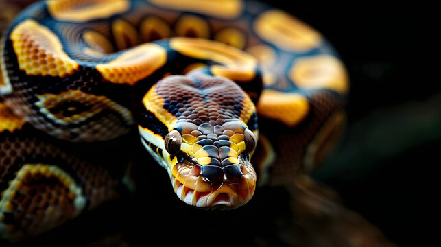 Python species known as ball python
