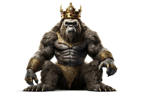 Aggressive king kong mammal monkey animal.