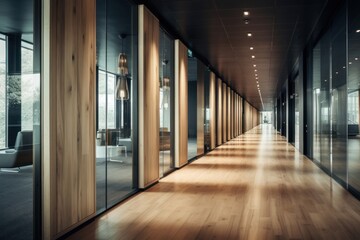A0 poster corridor architecture building.