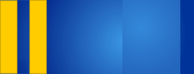 creative abstract of the colors of the flag of the European Union, EU, Europe, yellow and blue