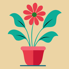 Flower In a Pot